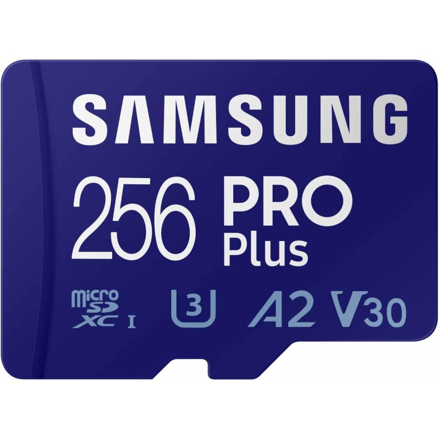 Samsung Pro Plus 256GB microSD Memory Card w/ Adapter for $18