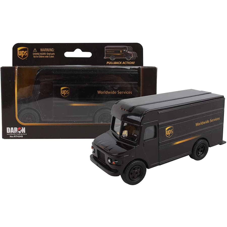 Daron UPS Pullback Package Truck for $15 Daron UPS Pullback Package Truck for $15