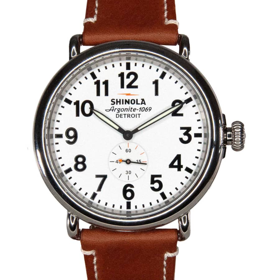 Shinola Men's Runwell 47mm Watch for $332 for members Shinola Men's Runwell 47mm Watch for $332 for members