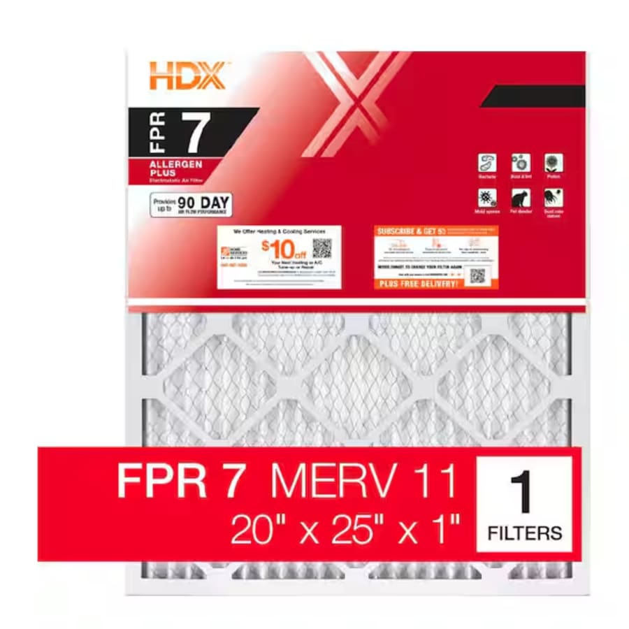 HDX 1" Air Filters at Home Depot: Buy 2, get 2 free HDX 1" Air Filters at Home Depot: Buy 2, get 2 free