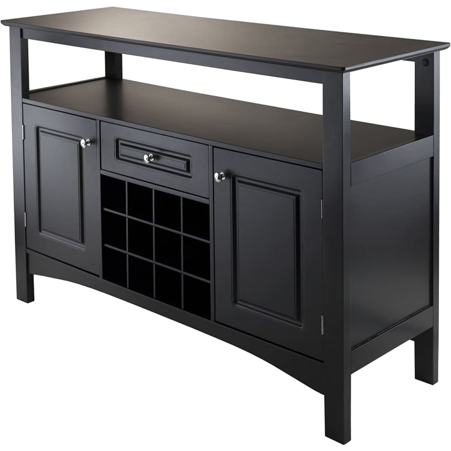 Winsome Jasper Buffet with Built-in Wine Rack for $174