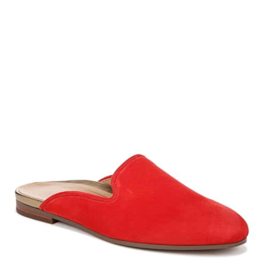 Vionic Willa Mule Women's Functional Slip-on Flat Red - 9.5 Medium for $88