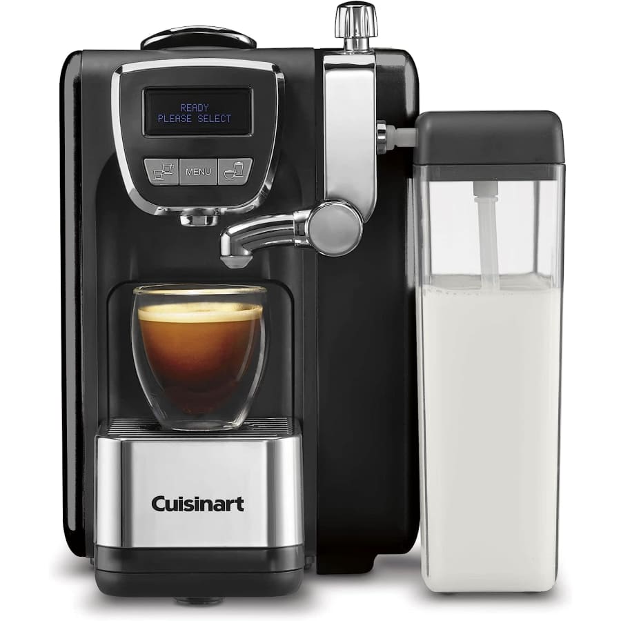 Cuisinart Espresso Defined 19-Bar Programmable Espresso, Cappuccino, and Latte Machine: $100