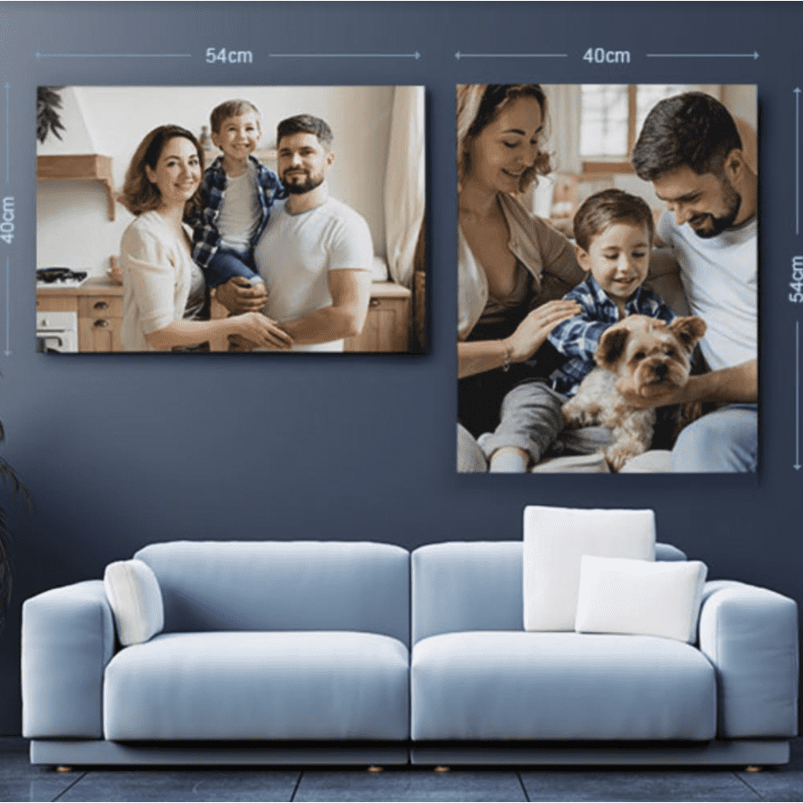 54" x 40" Custom Canvas Print from Canvas Champ: 2 for $139