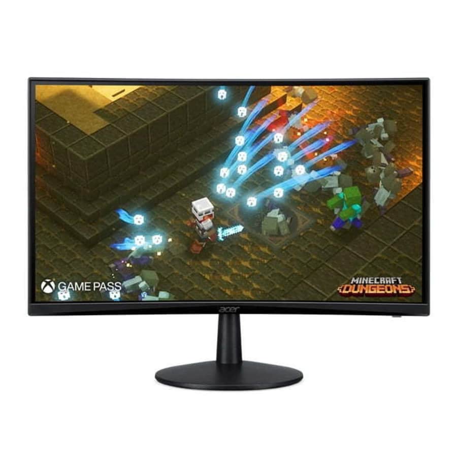 Acer Nitro 23.6" 1080p HDR 165Hz Curved FreeSync LED Monitor for $138