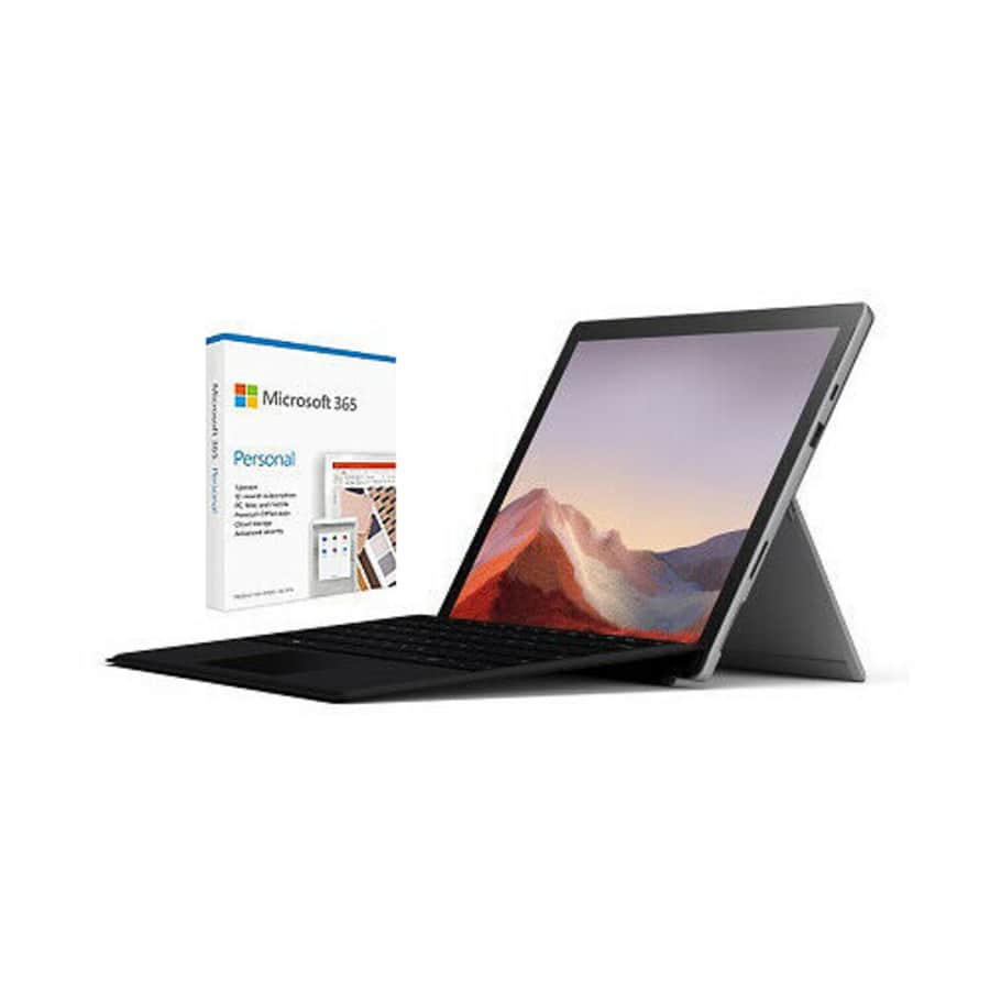 Microsoft Surface Pro 7 10th-Gen. i5 12.3" 128GB Windows Tablet w/ Type Cover for $770 Microsoft Surface Pro 7 10th-Gen. i5 12.3" 128GB Windows Tablet w/ Type Cover for $770
