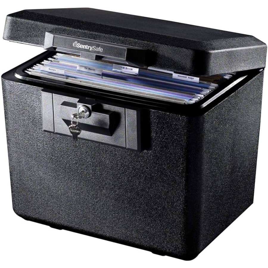 Sentry Safe Fireproof File Safe for $40