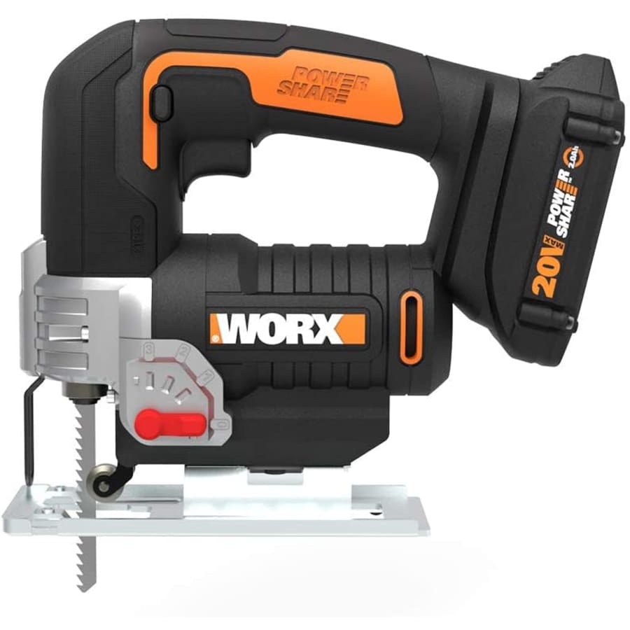 Worx 20V Powershare Cordless Jigsaw w/ Dual Switch & Handle for $90 Worx 20V Powershare Cordless Jigsaw w/ Dual Switch & Handle for $90