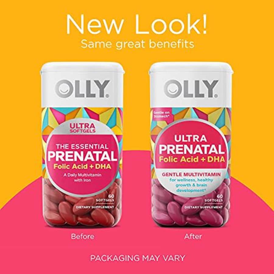 OLLY Ultra Strength Prenatal Multivitamin Softgels, Supports Healthy Growth, Brain Development, for $20 OLLY Ultra Strength Prenatal Multivitamin Softgels, Supports Healthy Growth, Brain Development, for $20