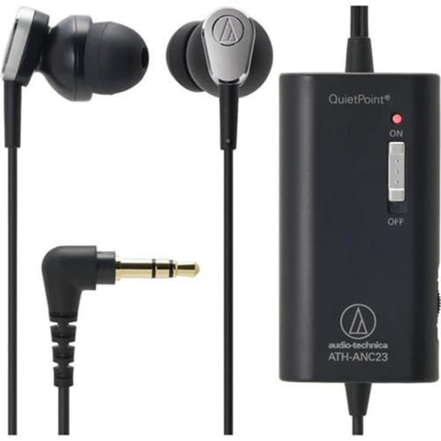 Audio-Technica QuietPoint Active Noise-Cancelling In-Ear Headphones for $30 Audio-Technica QuietPoint Active Noise-Cancelling In-Ear Headphones for $30