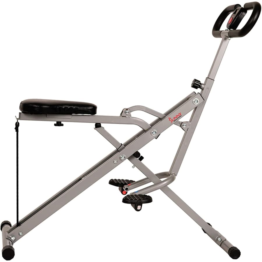 Sunny Health Row-N-Ride Upright Squat Assist Trainer for $94
