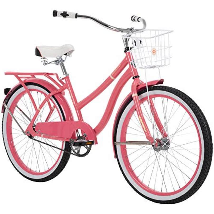 Huffy Woodhaven 24 Inch Women's Cruiser Bike - Gloss Coral for $280 Huffy Woodhaven 24 Inch Women's Cruiser Bike - Gloss Coral for $280
