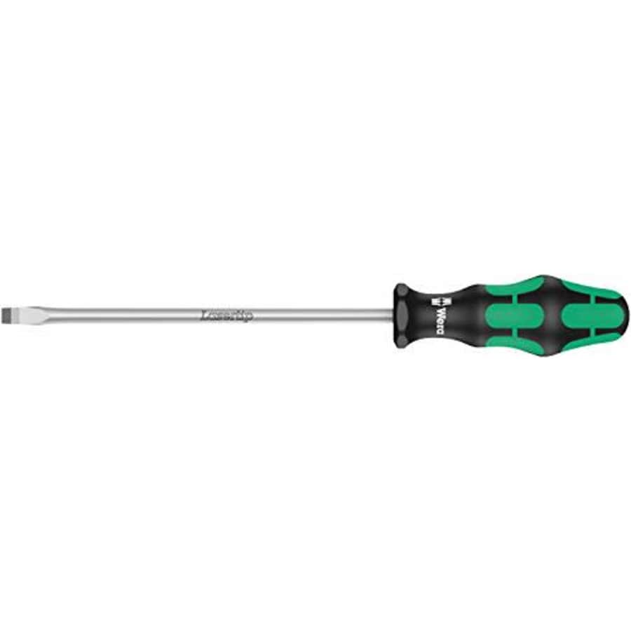 Wera 05110011001 Kraftform Plus 334 Slotted Screwdriver, Lasertip, 7mm Head, 7" Blade Length for $22