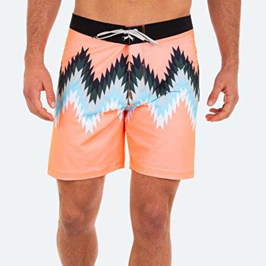 Hurley Men's Board Shorts, Obsidian, 34 for $32