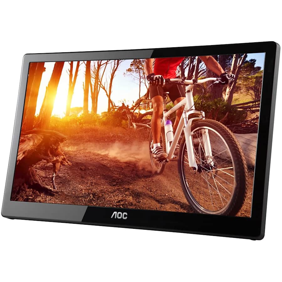 AOC 15.6" USB 3.0 LED Monitor for $100 AOC 15.6" USB 3.0 LED Monitor for $100