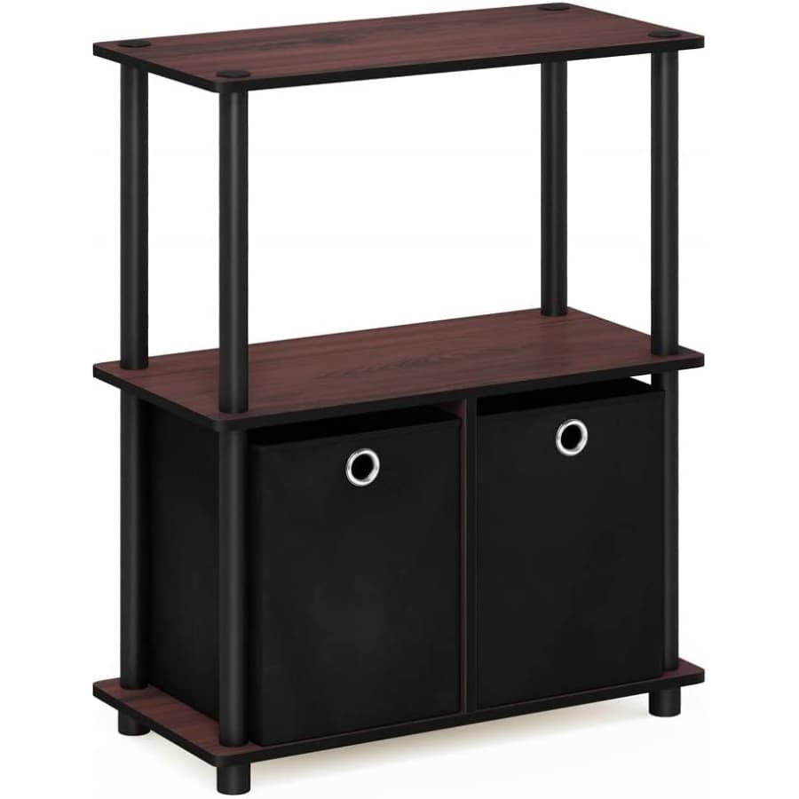 Furinno Go Green 3-Tier Storage Shelf w/ Bins for $29