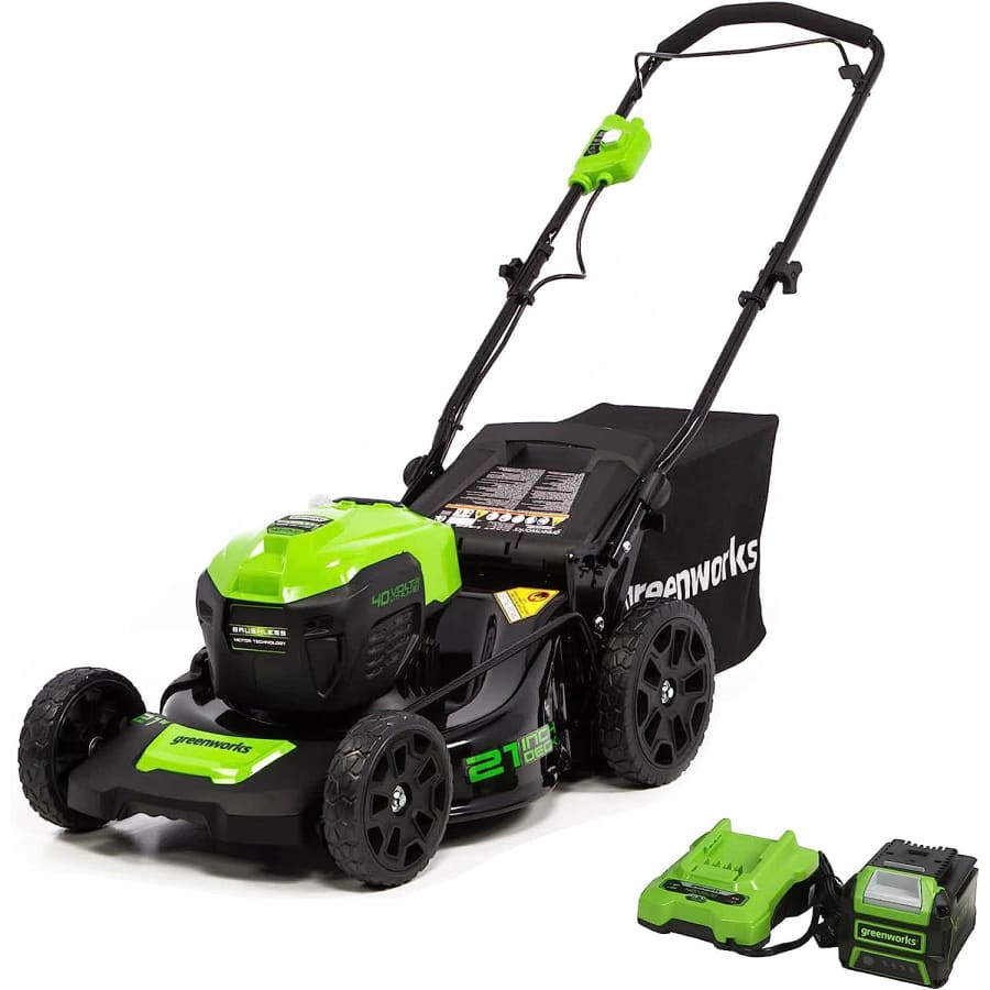 Refurb Greenworks 40V 21" Cordless Push Lawn Mower: $270