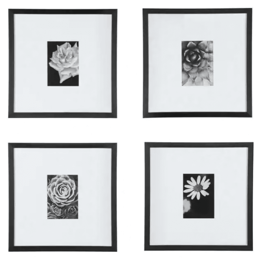 StyleWell Black Modern Frame 4-Pack for $69 StyleWell Black Modern Frame 4-Pack for $69