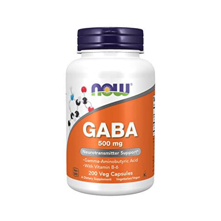 Now Foods NOW Supplements, GABA (Gamma-Aminobutyric Acid)500 mg + B-6, 200 Count, Veg Capsules for $13 Now Foods NOW Supplements, GABA (Gamma-Aminobutyric Acid)500 mg + B-6, 200 Count, Veg Capsules for $13