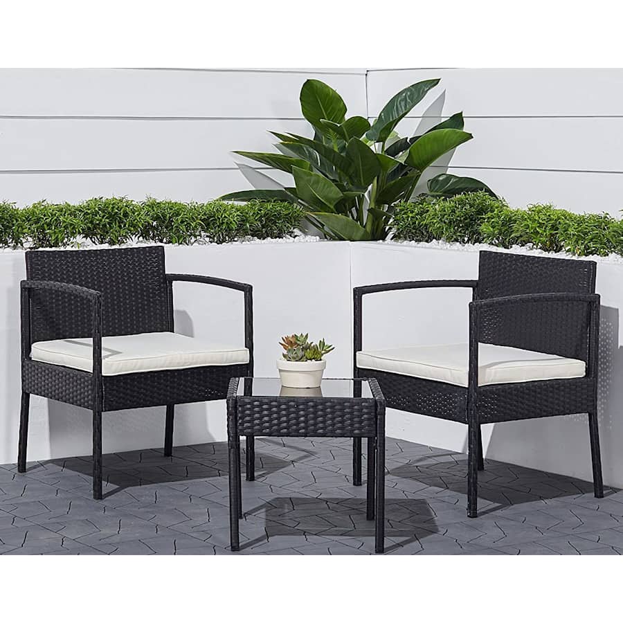 Vifah Tierra 3-Piece Classic Outdoor Wicker Lounger Set for $171 Vifah Tierra 3-Piece Classic Outdoor Wicker Lounger Set for $171