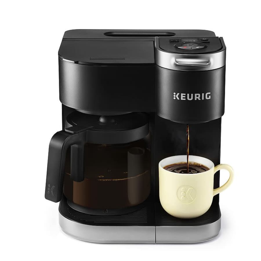 Keurig K-Duo Programmable Single-Serve & 12-Cup Carafe Coffee Maker for $76 w/ $15 Kohl's Cash Keurig K-Duo Programmable Single-Serve & 12-Cup Carafe Coffee Maker for $76 w/ $15 Kohl's Cash