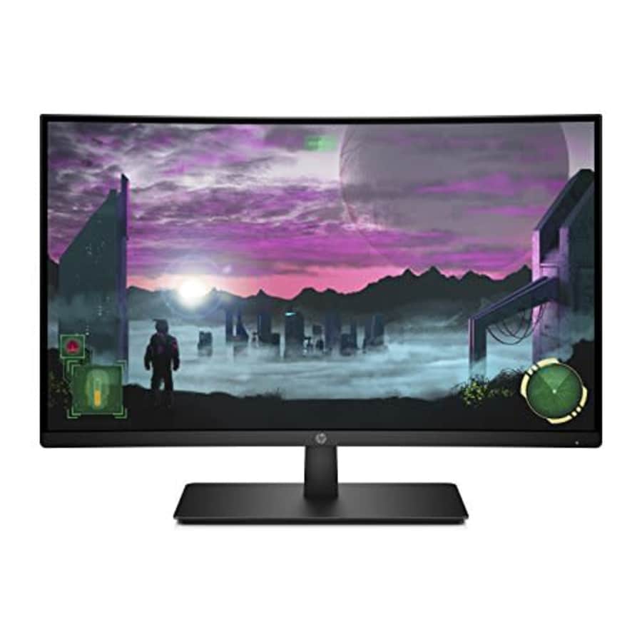 HP 27-inch Curved 144hz Gaming Monitor with AMD Freesync Technology, Tilt Adjustment and Anti-Glare for $269