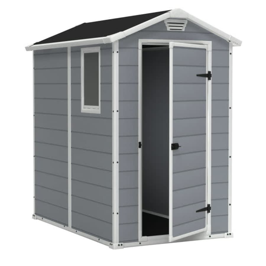Keter Manor 4x6-Foot Storage Shed Kit for $375 Keter Manor 4x6-Foot Storage Shed Kit for $375
