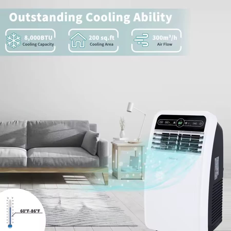 Shinco 8,000 BTU Portable Air Conditioner for $125 Shinco 8,000 BTU Portable Air Conditioner for $125