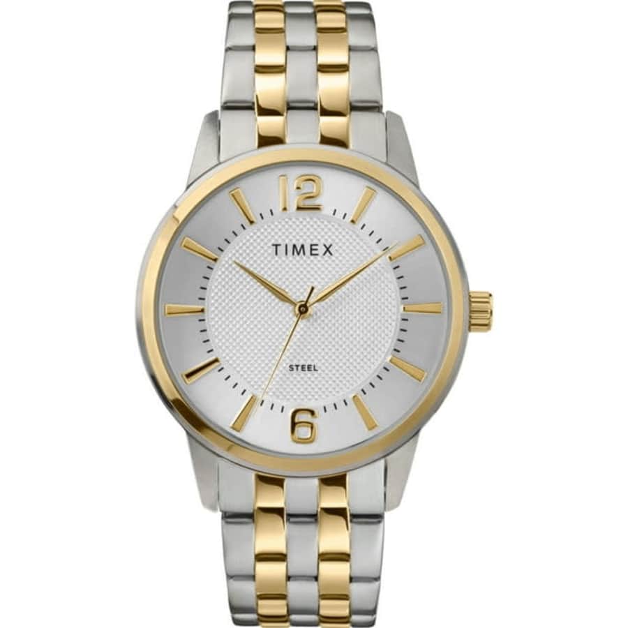 Timex Men's Stainless Steel 3-Hand 40mm Watch for $40 Timex Men's Stainless Steel 3-Hand 40mm Watch for $40