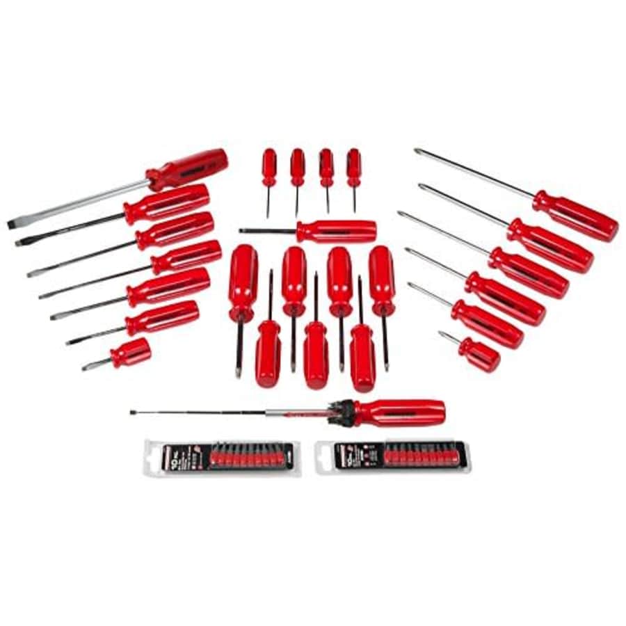 Powerbuilt 50 Piece Professional Mechanic's Screwdriver Set, Slotted, Phillips, Star, Bits, Pickup for $59