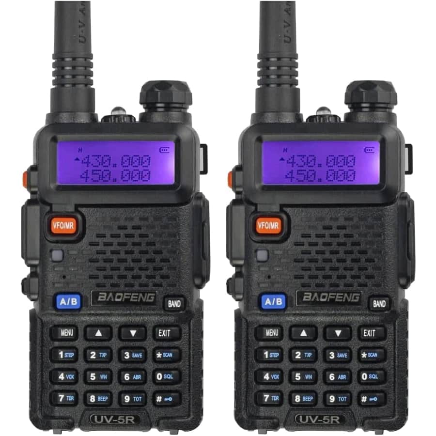 Baofeng UV-5R Two Way Radio 2-Pack for $30 Baofeng UV-5R Two Way Radio 2-Pack for $30