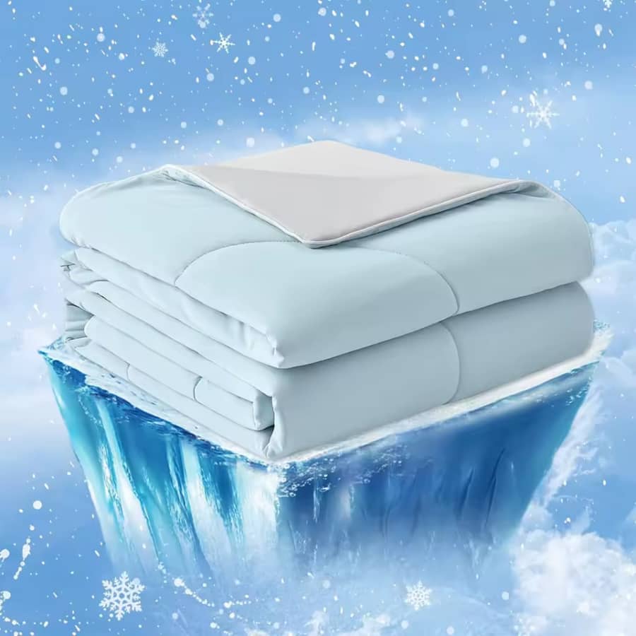 One Cold Sense Reversible Cooling Blanket for $48 One Cold Sense Reversible Cooling Blanket for $48