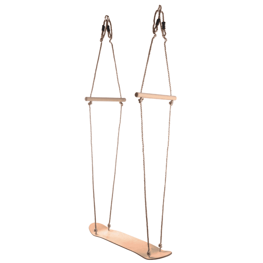 Bliss Hammocks Wooden Skateboard Swing for $70