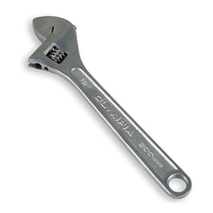Olympia Tools 01-012 12" Adjustable Wrench for $13 Olympia Tools 01-012 12" Adjustable Wrench for $13