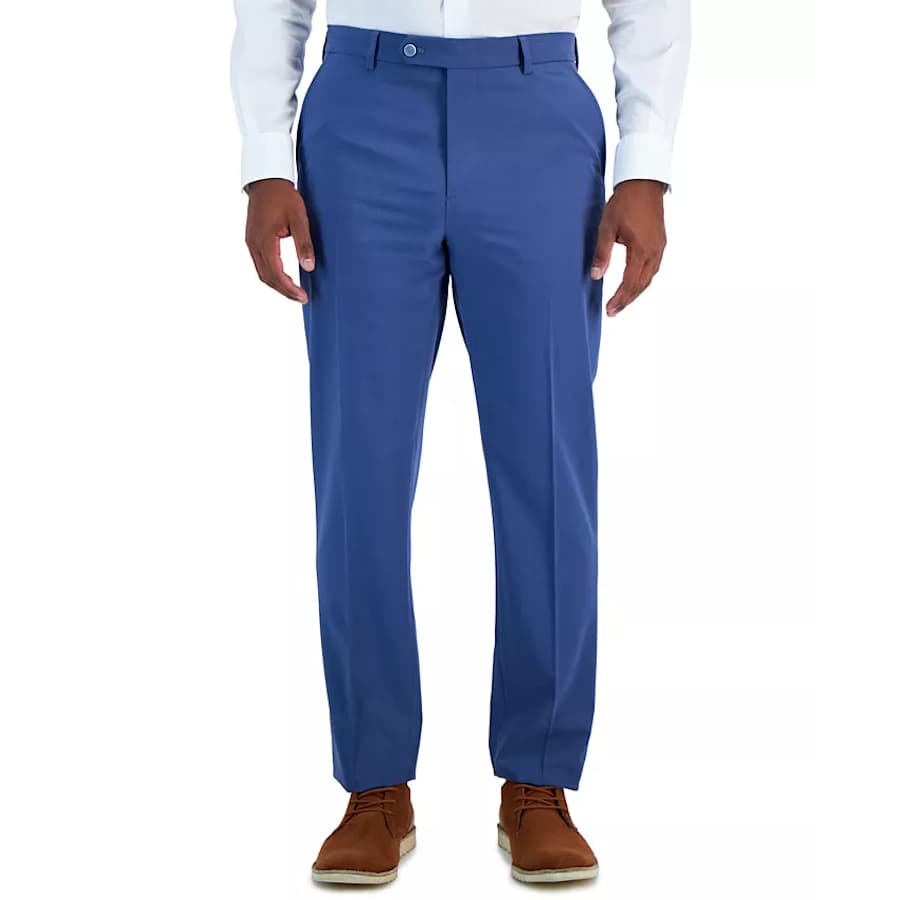 Vince Camuto Men's Slim-Fit Spandex Super-Stretch Suit Pants for $28