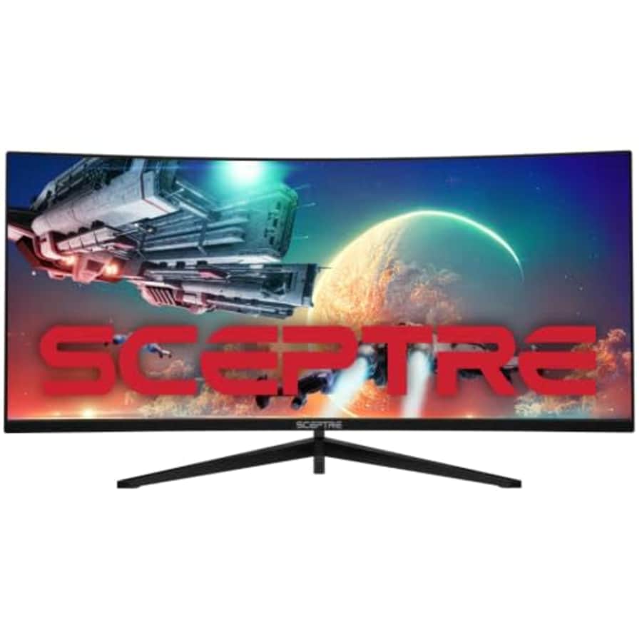 Sceptre 34" Ultrawide 1440p 165Hz Curved LCD Monitor for $250 Sceptre 34" Ultrawide 1440p 165Hz Curved LCD Monitor for $250