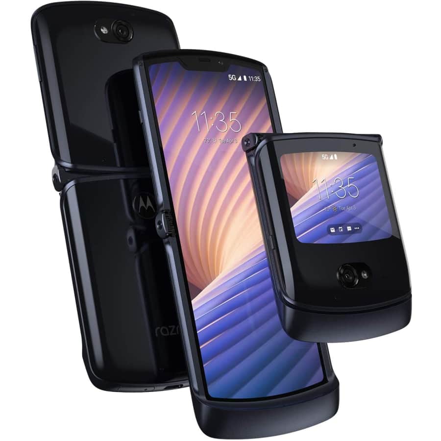 Unlocked Motorola Razr 256GB 5G Foldable Smartphone for $600