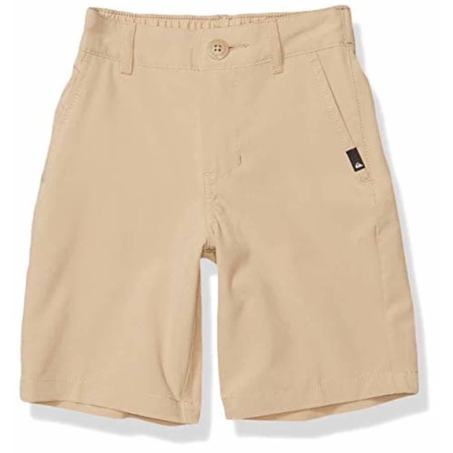 Quiksilver boys Union Amphibian Water Friendly 4 Way Stretch Hybrid Chino Casual Shorts, Plage, 5 US for $33 Quiksilver boys Union Amphibian Water Friendly 4 Way Stretch Hybrid Chino Casual Shorts, Plage, 5 US for $33