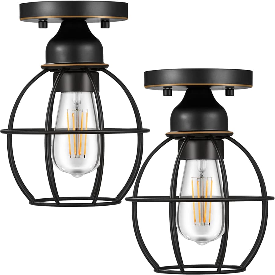 Revtronic 1-Light Semi-Flush Mount 2-Pack for $20 Revtronic 1-Light Semi-Flush Mount 2-Pack for $20