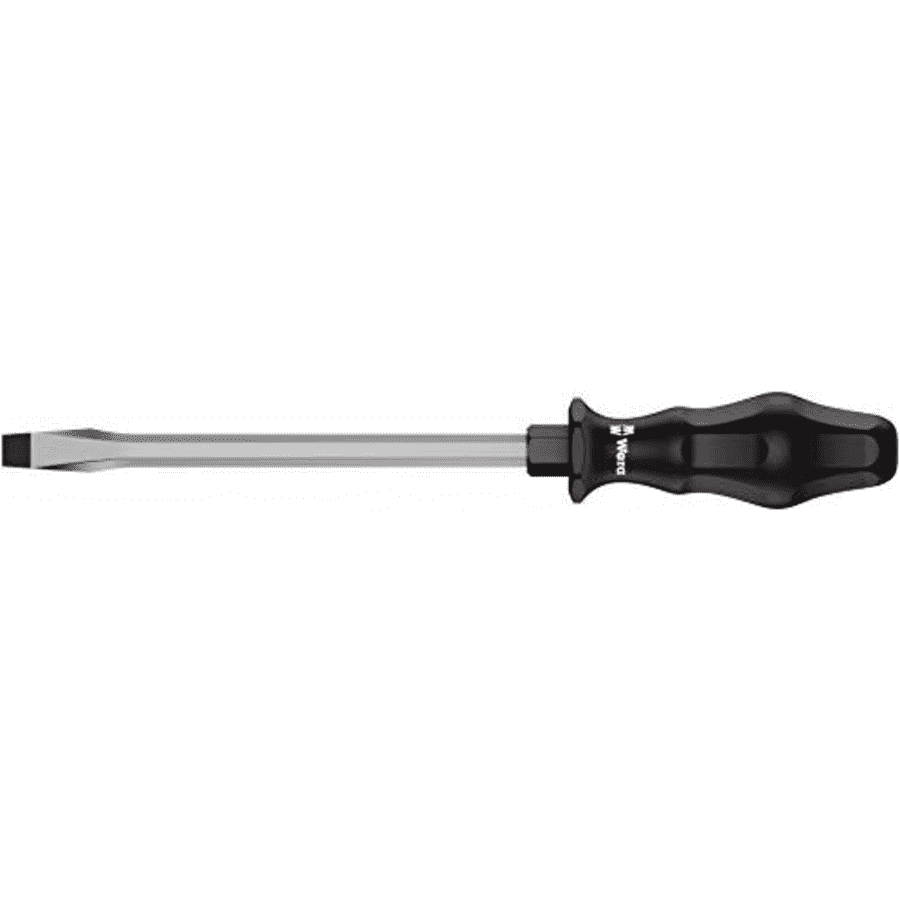 Wera 05018272001 Kraftform Plus 932 A Slotted Screwdriver, 12mm Head, 8" Blade Length for $22