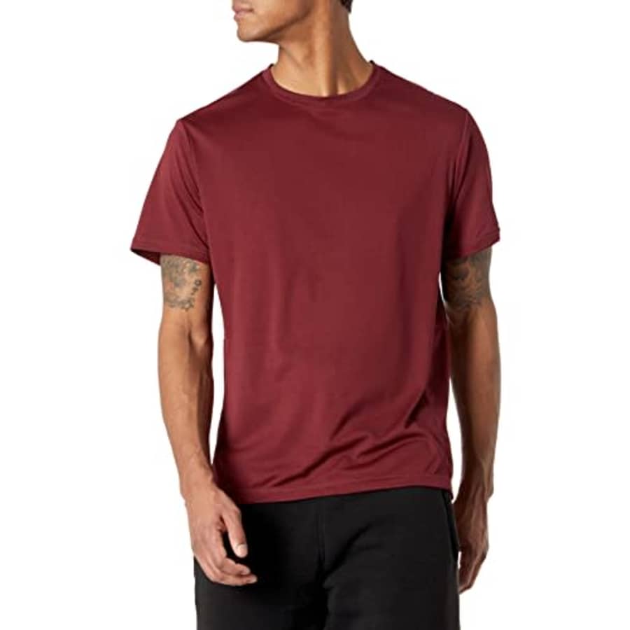 Jockey Men's Short Sleeve Motivation T-Shirt with Mesh Piecing for $14 Jockey Men's Short Sleeve Motivation T-Shirt with Mesh Piecing for $14