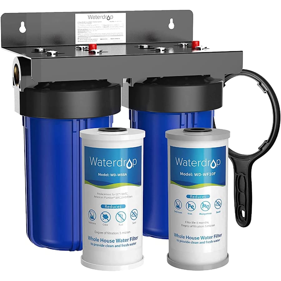 Waterdrop Whole House Water Filter System for $124