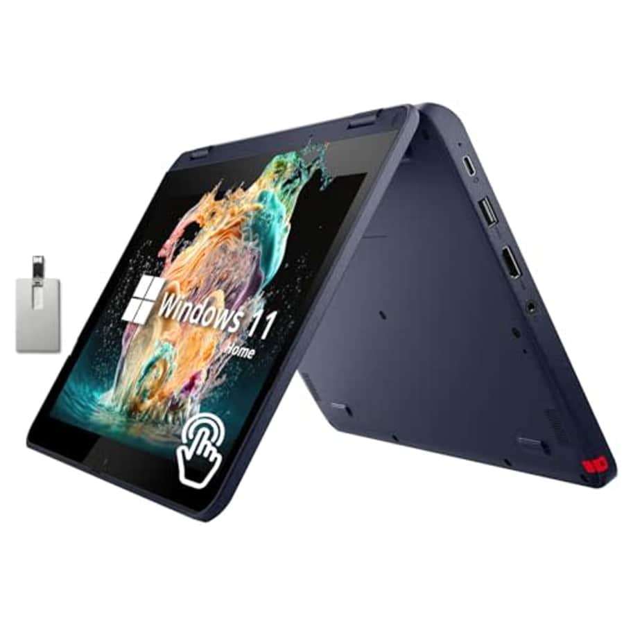 Lenovo 500w Gen 3 11.6" HD 2-in-1 Touchscreen Laptop, Intel Pentium Silver N6000, 8GB RAM, 256GB for $299 Lenovo 500w Gen 3 11.6" HD 2-in-1 Touchscreen Laptop, Intel Pentium Silver N6000, 8GB RAM, 256GB for $299