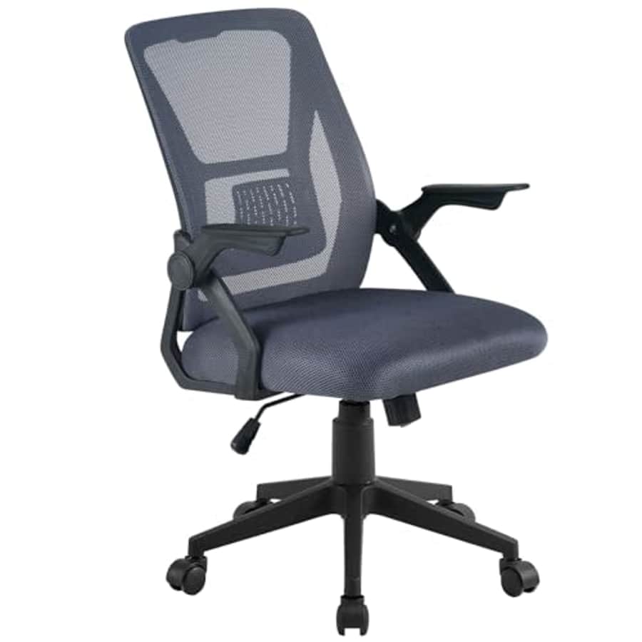 VECELO Mid-Back Swivel Ergonomic Office Chair with Adjustable Arms Mesh Lumbar Support for Computer for $70 VECELO Mid-Back Swivel Ergonomic Office Chair with Adjustable Arms Mesh Lumbar Support for Computer for $70