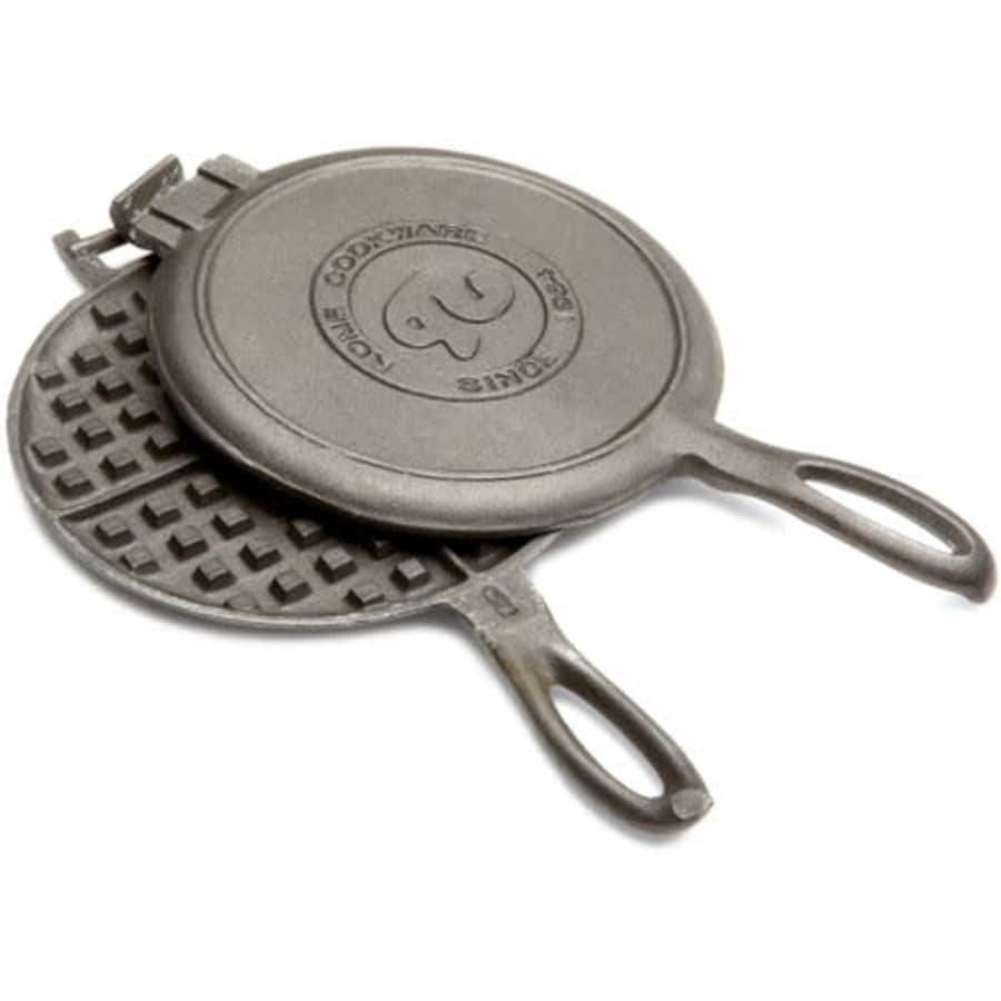 Rome Industries Old Fashioned Waffle Cast Iron, Black for $32 Rome Industries Old Fashioned Waffle Cast Iron, Black for $32