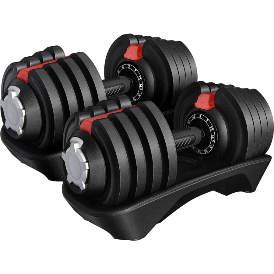 Yaheetech 40-lb. Adjustable Dumbbell Set for $167 Yaheetech 40-lb. Adjustable Dumbbell Set for $167