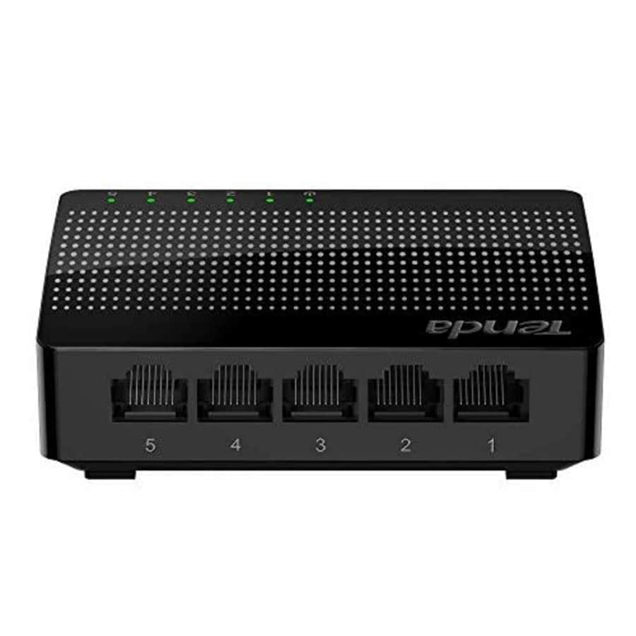 Tenda 5-Port Unmanaged Gigabit Ethernet Switch for $22 Tenda 5-Port Unmanaged Gigabit Ethernet Switch for $22