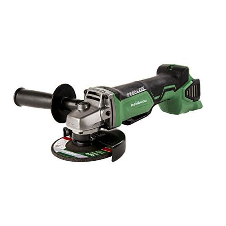 Metabo HPT Angle Grinder | 4-1/2-Inch | 18V Cordless | Tool Only - No Battery | Brushless Motor | for $95 Metabo HPT Angle Grinder | 4-1/2-Inch | 18V Cordless | Tool Only - No Battery | Brushless Motor | for $95