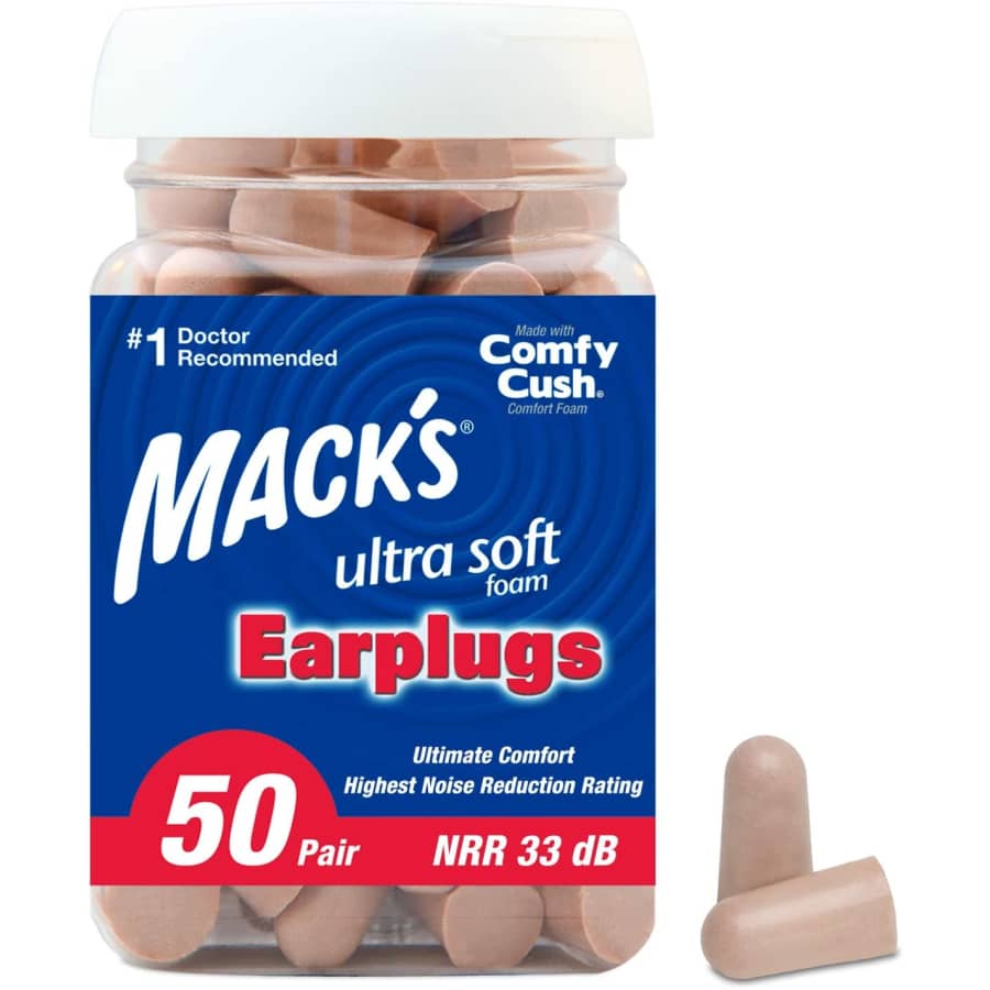 Mack's Ultra Soft Foam Earplugs 50-Pair Pack for $8.54 via Sub & Save Mack's Ultra Soft Foam Earplugs 50-Pair Pack for $8.54 via Sub & Save
