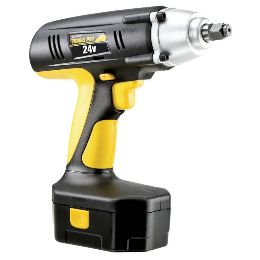 Trades Pro 24 Volt 1/2" Drive Cordless Impact Wrench for $70 Trades Pro 24 Volt 1/2" Drive Cordless Impact Wrench for $70